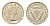 ЮАР 3 пенса 1956 Елизавета II (1952-2022) KM 47 серебро UNC 4690-918