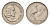ЮАР 5 центов 1965 Ян ван Рибек (1619-1677), Suid Africa, легенда на африкаанс, райский журавль KM 67.2 никель 4702-452