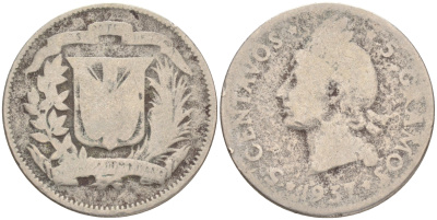 Доминиканская республика 5 сентаво 1937 индеец KM 18 медно-никель 4556-234