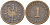 ГЕРМАНИЯ 1 ПФЕННИГ 1874 D, СТАРОГЕРБОВКА KM 1, J. 1, Weege 1 медь 206-1024