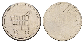 Нидерланды жетон для покупки в магазине диаметр 23 мм, вес 4,8 гр медно-никель 4656-424