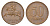 Литва 50 центов (сентов) 1991 год-тип KM 90 бронза 4689-1064