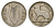 Ирландия 3 пенса 1942 заяц KM 12a медно-никель 4682-539