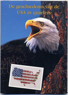 США набор из 5 квотеров 2000 штаты США: Южная Каролина, Вирджиния, Массачусетс, Мэриленд, Нью-Гемпшир KM 307, 309, 305, 306, 308 медно-никель UNC 7-6-1-30