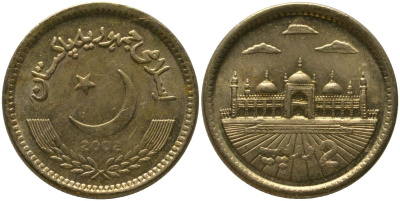 Пакистан 2 рупии 2002 KM 64 никель бронза 4448-1236