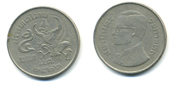 ТАИЛАНД 5 БАТ 1979 KM 111 медь плакированная медно-никелем 80-116