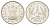 Индия 1/2 рупии 1954 KM 6.2 никель aUNC 4707-1016