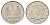 ФРГ 2 марки 1968 G, Макс Планк KM 116, J. 392 медно-никель 94-547