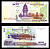 Камбоджа 100 риелей 2001 Pick 53 a бумага UNC (пресс) 7457-5-3-1