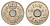 Фиджи 1 пенни 1965 Елизавета II (1952-2022) KM 21 медно-никель UNC 4686-913
