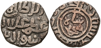 Индия 2 гани 1296-1316 AD Делийский Султанат, Ала аль-Дин Мохаммед биллон 192-911