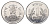 Индия 1 рупия 1999 KM 92.2 нержавеющая сталь UNC 4688-1255
