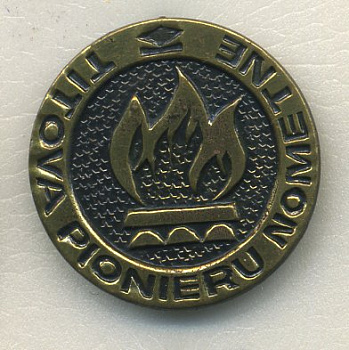 СССР ЗНАЧОК (ИГЛА) ND ПИОНЕРСКИЙ ЛАГЕРЬ ИМЕНИ ТИТОВА 7503-6-37