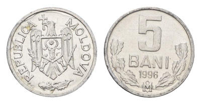 Молдавия (Молдова) 5 бань (бани) 1996 KM 2 алюминий UNC 4694-1042