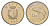 Мальта 10 центов 1998 KM 96 медно-никель UNC 4163-132
