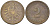 ГЕРМАНИЯ 2 ПФЕННИГА 1875 J, СТАРОГЕРБОВКА KM 2, J. 2, Weege 3 медь 212-542