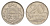 Латвия 20 сантимов 1922 год-тип KM 5 никель 4658-1252