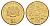 Малайзия 1 ринггит 1987 30 лет Независимости KM 43 латунь UNC 4671-1227