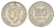Малайя 20 центов 1950 Георг VI (1936-1952) KM 9 медно-никель 4706-433