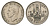 Великобритания 1 шиллинг 1949 Георг VI (1936-1952), Шотландский герб KM 877, Spink 4109 медно-никель 4635-313