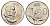 ЮАР 50 центов 1967 редкий год, Ян ван Рибек (1619-1677), South Africa, легенда на английском, Зантедеския Эллиота (калла) KM 70.1 никель BU 4693-414