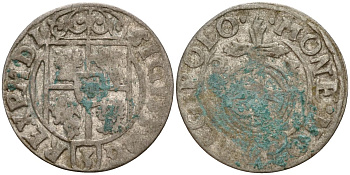 Польша 3 полкера (3 полторака - 1 крейцер) 1623 Сигизмунд III Ваза (1587-1632) Gorecki B.23, KM 41 серебро 4158-925