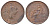 Великобритания 1/2 пенни 1807 Георг III (1760-1820) KM 662, Spink 3781 медь 4707-835