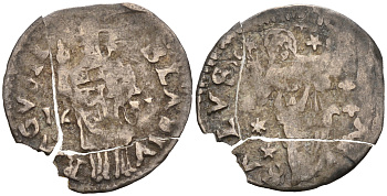 Рагуза 1 грозетто (денарий) 1631 КМ 5 серебро 1528-111