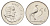 ЮАР 5 центов 1966 Ян ван Рибек (1619-1677), South Africa, легенда на англинском, райский журавль KM 67.1 медно-никель 4696-947