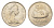 Фиджи 5 центов 1976 KM 29 медно-никель UNC 4687-1149