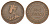 Австралия 1 пенни 1919 Георг V (1910-1936) KM 23 бронза 88-1014