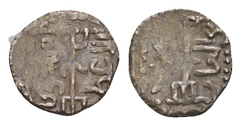 Золотая Орда, Булгар дирхем (дирхам) 1251-1259 вес 0,75 гр A-2018 серебро 1515-2321