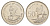 Лесото 50 лисенте 1983 KM 21 медно-никель UNC 4675-1237