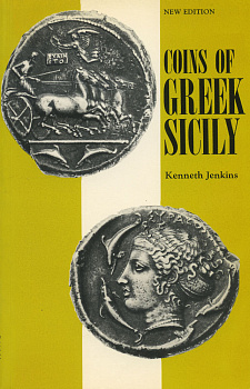 КЕННЕТ ДЖЕНКИНС МОНЕТЫ ГРЕЧЕСКОЙ СИЦИЛИИ (ЯЗЫК: АНГЛ.) 1976 KENNETH JENKINS, COINS OF GREEK SICILY, 64 СТРАНИЦЫ + ИЛЛЮСТРАЦИИ 00-00-00-00