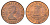 Джерси 1 пенни 1986 Елизавета II (1952-2022), башня Святого Клемента KM 54 бронза 4682-521