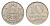 Латвия 10 сантимов 1922 год-тип KM 44 никель 4689-812