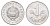 Венгрия 1 форинт 1966 KM 555 алюминий UNC 1531-522