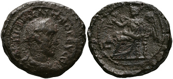 Римская Империя, Провинция Египет тетрадрахма 246 - 247 Филипп Араб / Нике, Александрия Good Very fine Kamp/Gansch 74.63 биллон 1073-9-64