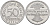 Германия 50 пфеннигов 1921 A KM 27, J.301, Weege 10 алюминий UNC 4584-823