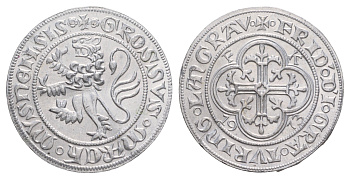 ФРГ жетон копия 1 грош 1973 диаметр 30,5 мм, вес 1,5 гр алюминий 4653-935