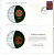 Гернси 2 пенса 1979 конверт с маркой первого дня гашения, Coins of Nations KM 28 бронза UNC 4295-13-3