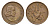 ЮАР 1 цент 1969 Ян ван Рибек (1619-1677), Suid Africa, легенда на африкаанс, капские воробьи KM 65.2 бронза 4690-1167