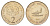 Македония 2 денара 1995 50 лет ФАО, серый цвет KM 6a медь цинк никель UNC 4699-141