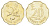 Гонконг 20 центов 1998 KM 67 никель латунь UNC 4701-226