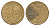 Бразилия 25 сентаво 2003 KM 650 сталь плакированная латунью 4561-1056