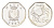Мальта 5 центов 1991 краб KM 95 медно-никель UNC 4705-443