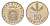Латвия 50 сантимов 1992 KM 13 медно-никель UNC 4173-155