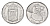 Сан-Марино 1 лир 1973 KM 22 алюминий UNC 4387-561