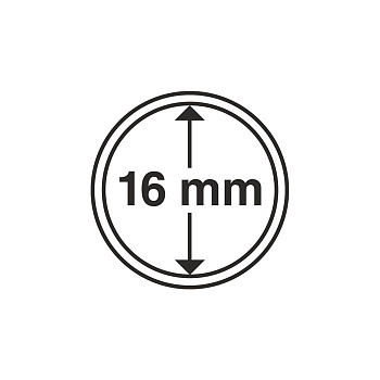 Капсулы круглые – 16 мм, упаковка 10 шт. 100016