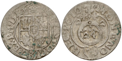 Польша 3 полкера (3 полторака - 1 крейцер) 1622 Сигизмунд III Ваза (1587-1632) Gorecki B.22, KM 41 серебро 4158-855